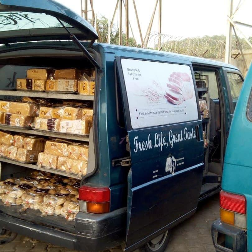 Bakery Delivery Bus