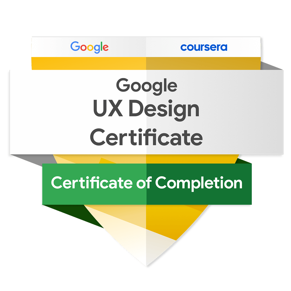 Google UX Design Certificate