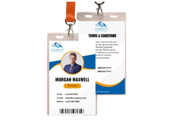 Custom Company ID Card Design