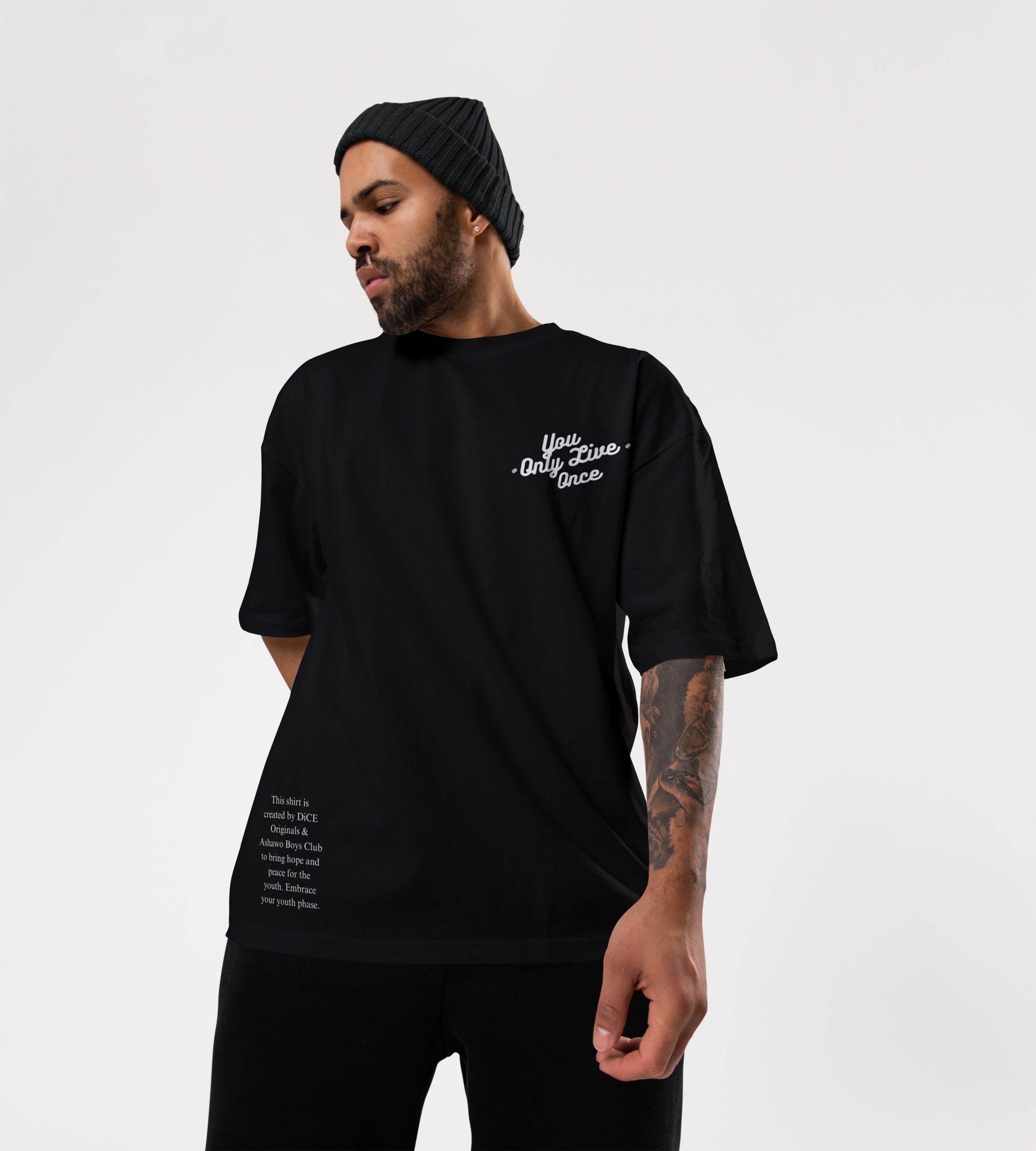 My mockup 40 from Men's Oversize TShirts